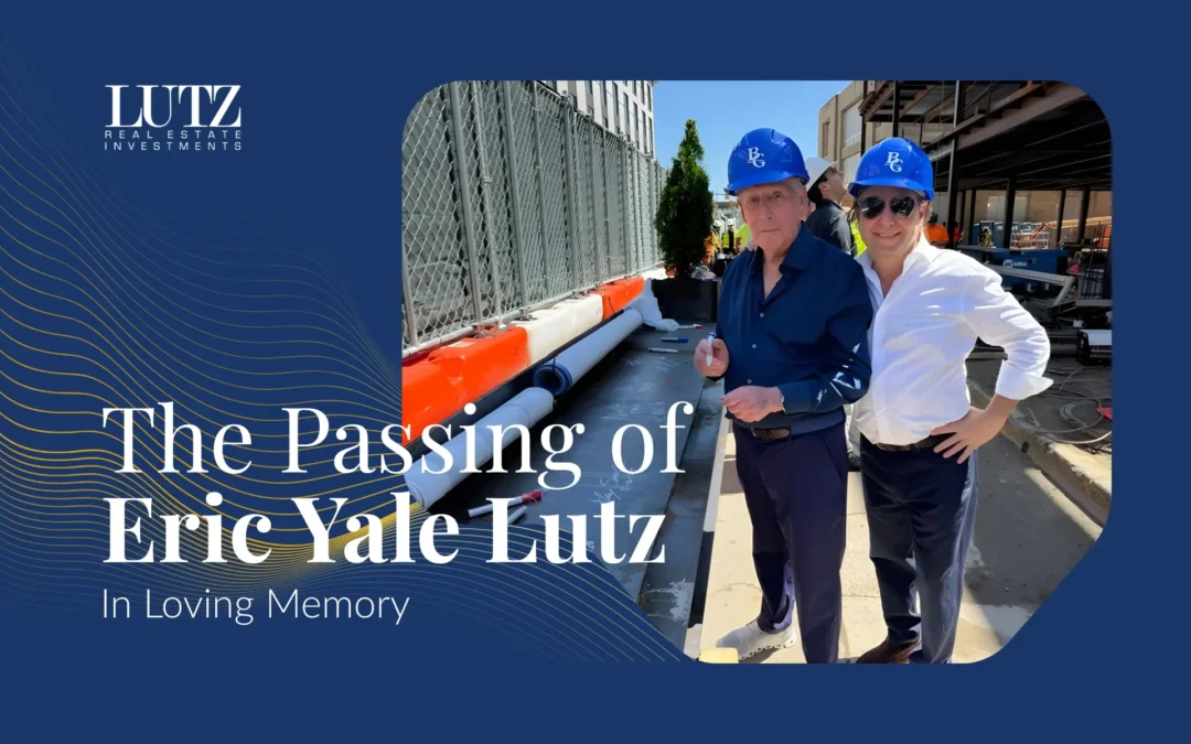 The Passing of  Eric Yale Lutz